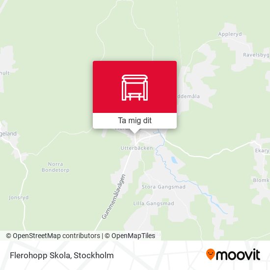 Flerohopp Skola karta