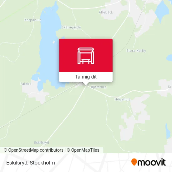 Eskilsryd karta