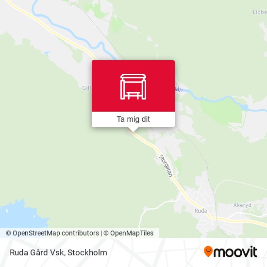 Ruda Gård Vsk karta