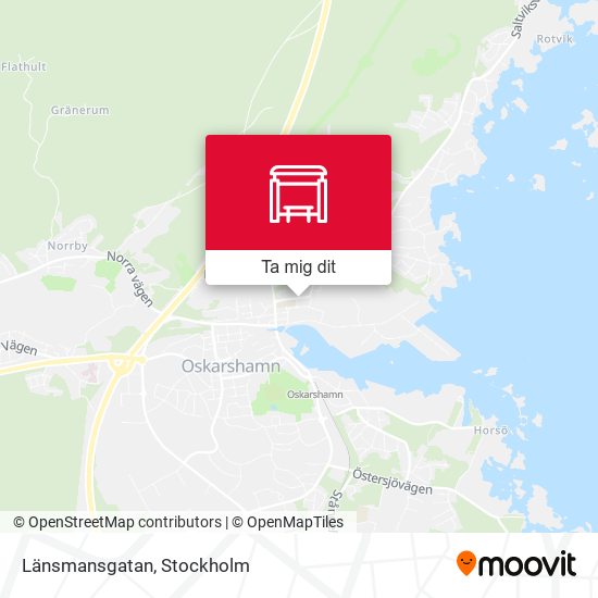 Länsmansgatan karta