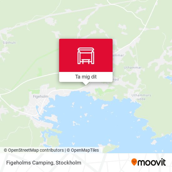 Figeholms Camping karta