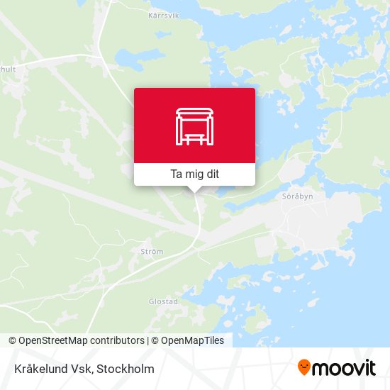 Kråkelund Vsk karta