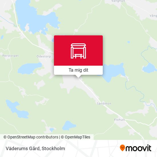 Väderums Gård karta