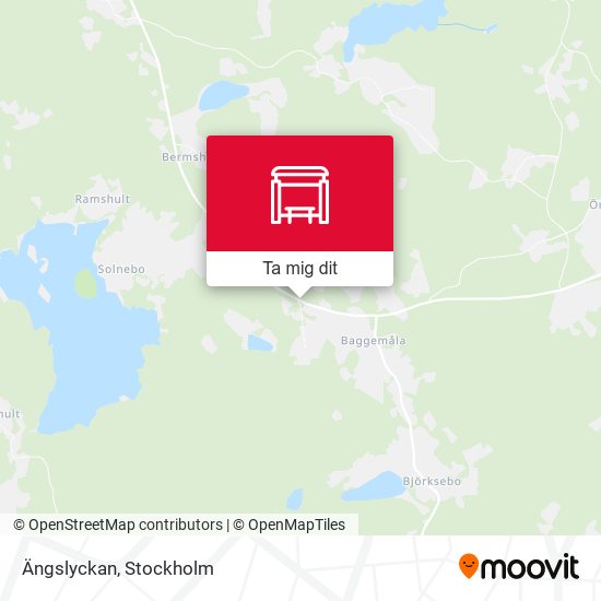 Ängslyckan karta