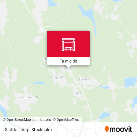 Slättfallstorp karta
