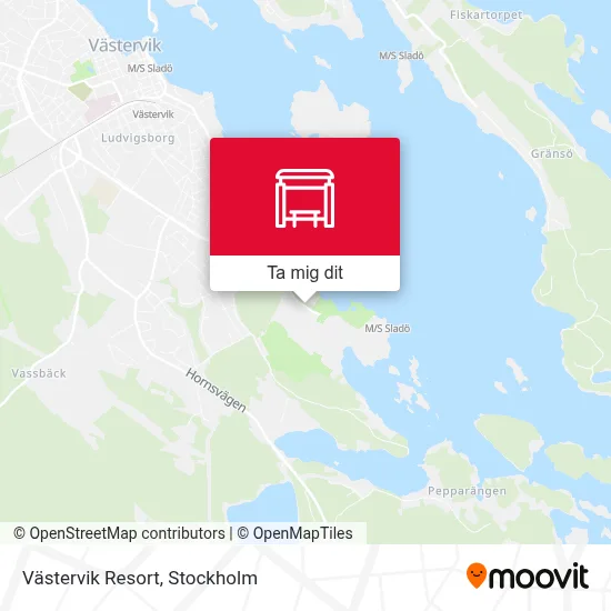 Västervik Resort karta