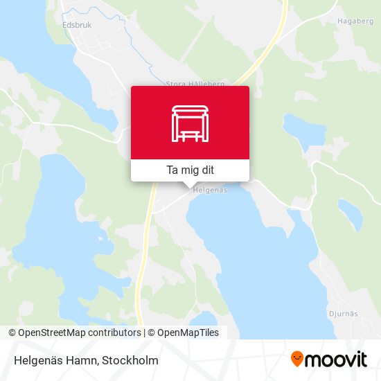 Helgenäs Hamn karta