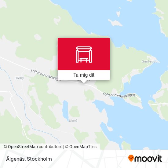 Älgenäs karta