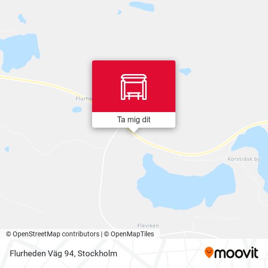 Flurheden Väg 94 karta