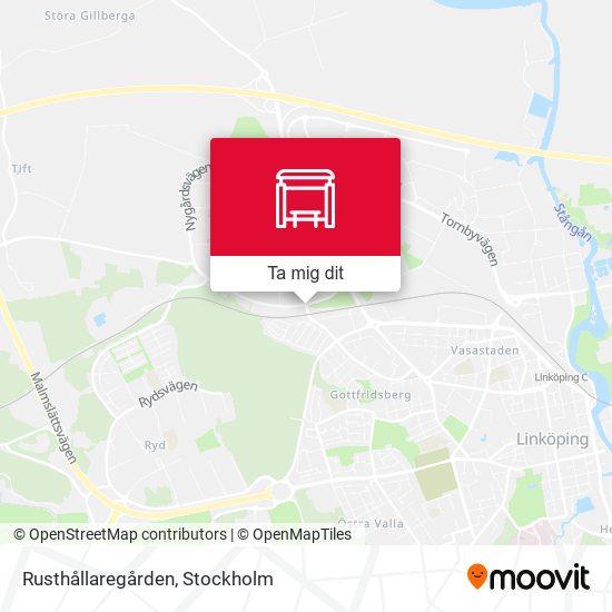 Rusthållaregården karta