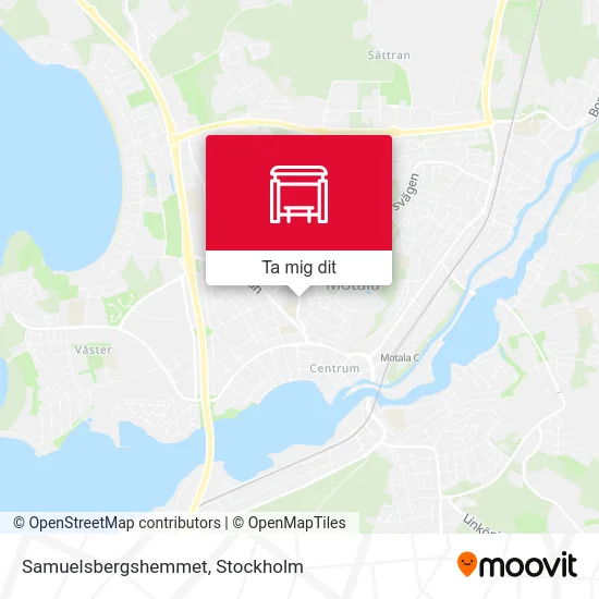 Samuelsbergshemmet karta