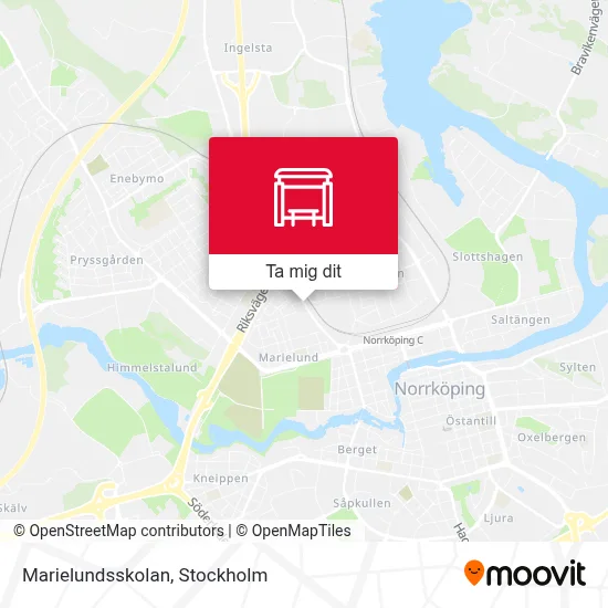 Marielundsskolan karta