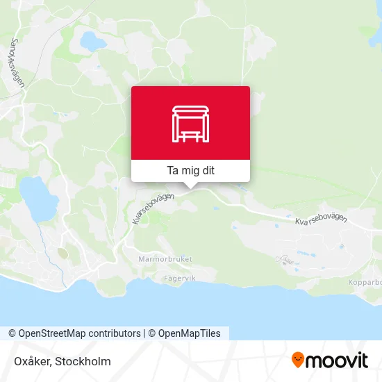 Oxåker karta