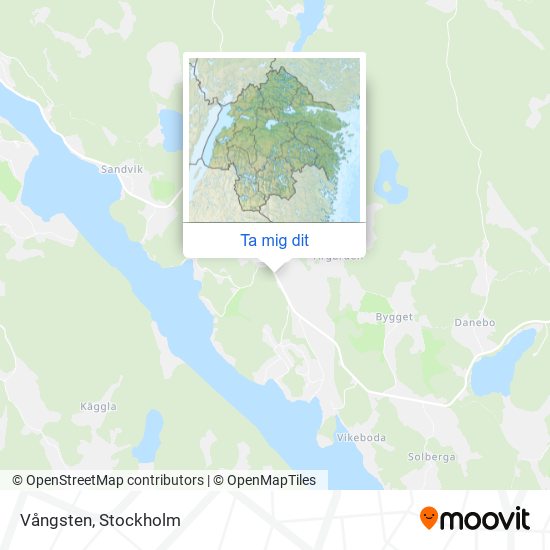 Vångsten karta