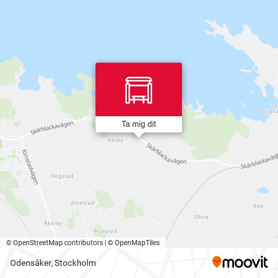 Odensåker karta