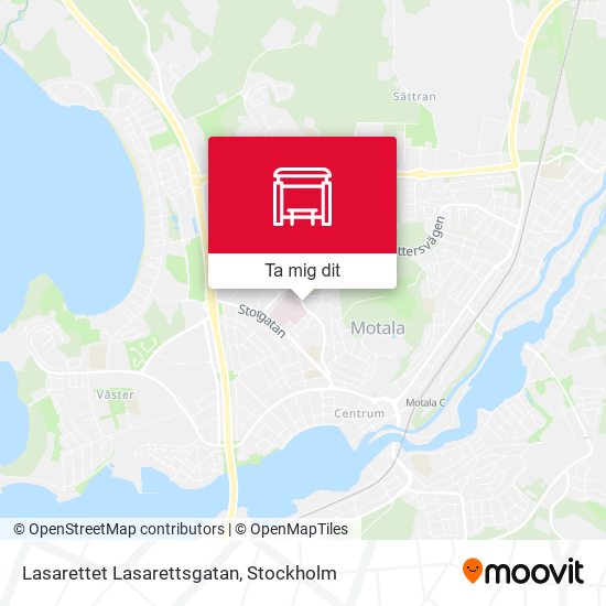 Lasarettet Lasarettsgatan karta