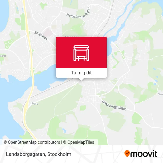 Landsborgsgatan karta