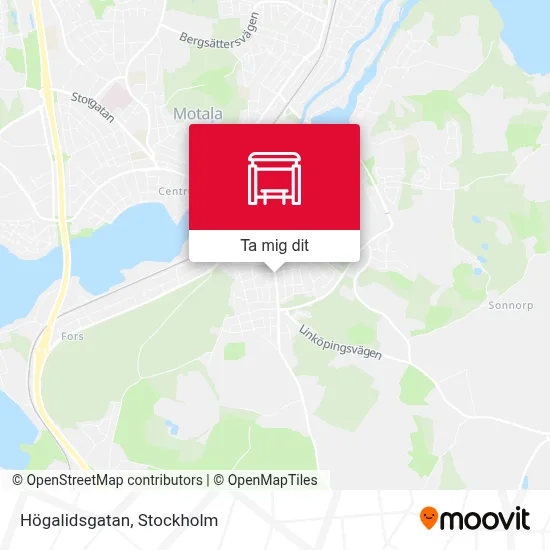 Högalidsgatan karta