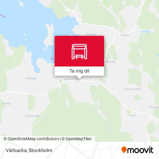 Vårbacka karta