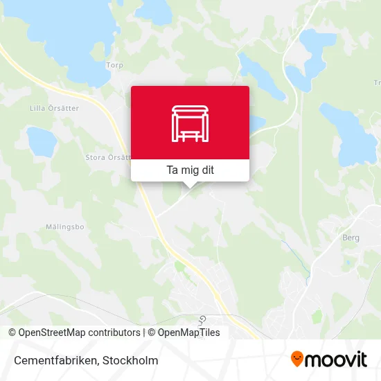 Cementfabriken karta