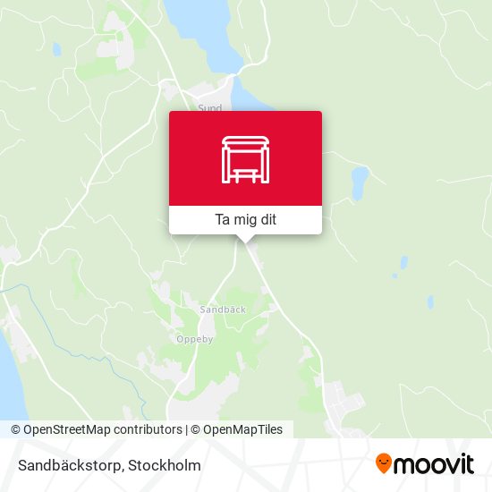 Sandbäckstorp karta