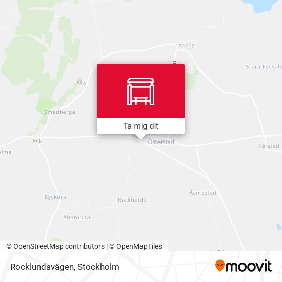 Rocklundavägen karta