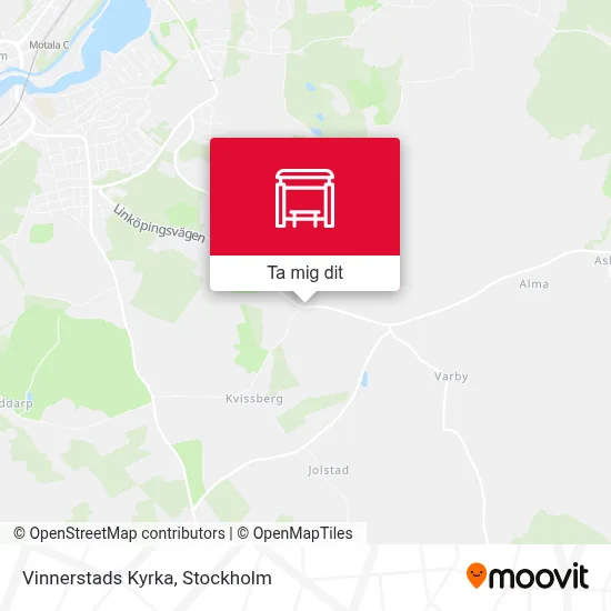 Vinnerstads Kyrka karta