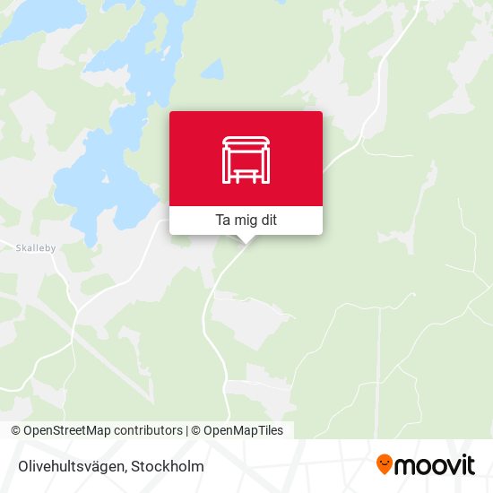 Olivehultsvägen karta