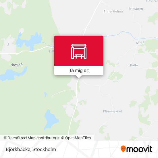 Björkbacka karta