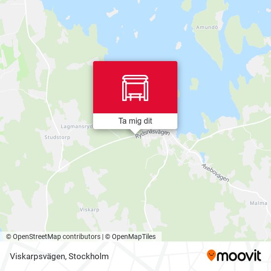 Viskarpsvägen karta