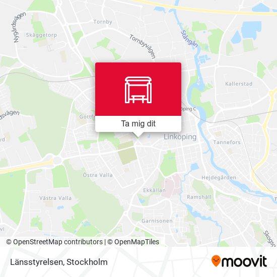 Länsstyrelsen karta
