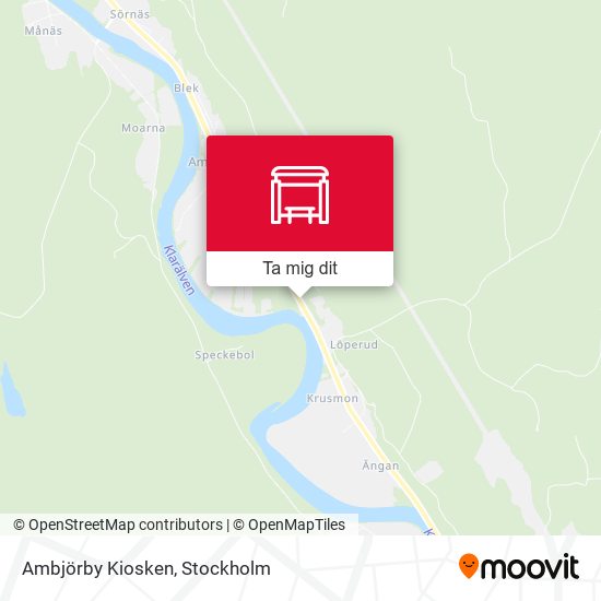 Ambjörby Kiosken karta