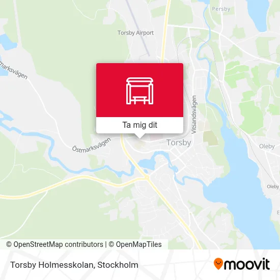 Torsby Holmesskolan karta