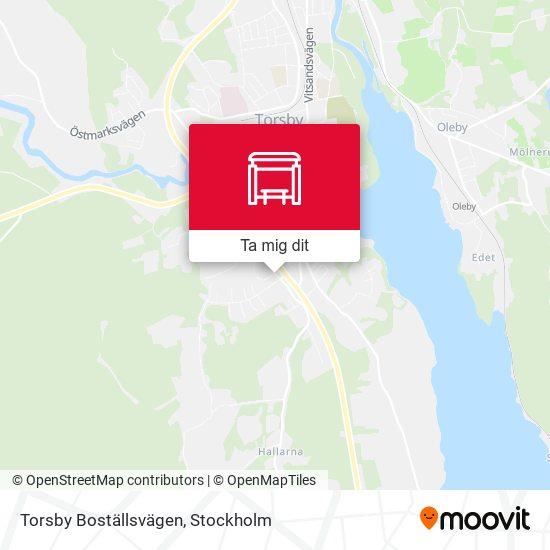Torsby Boställsvägen karta