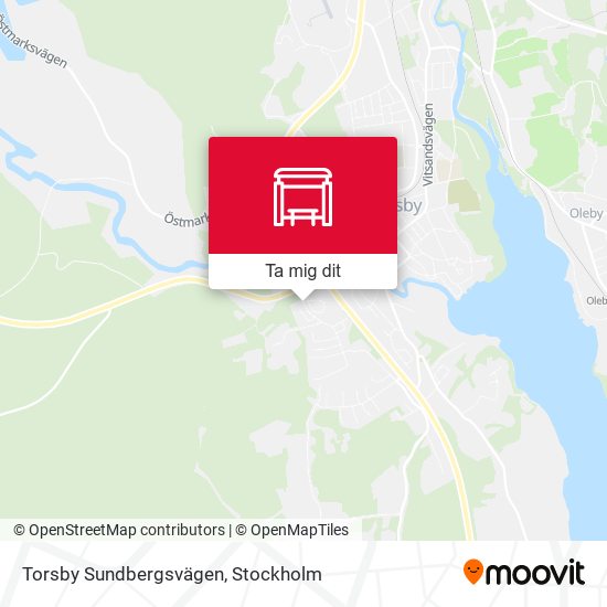 Torsby Sundbergsvägen karta