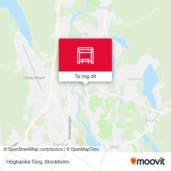 Högbacka Torg karta