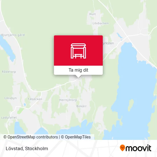 Lövstad karta