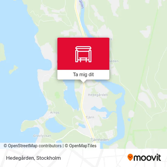 Hedegården karta