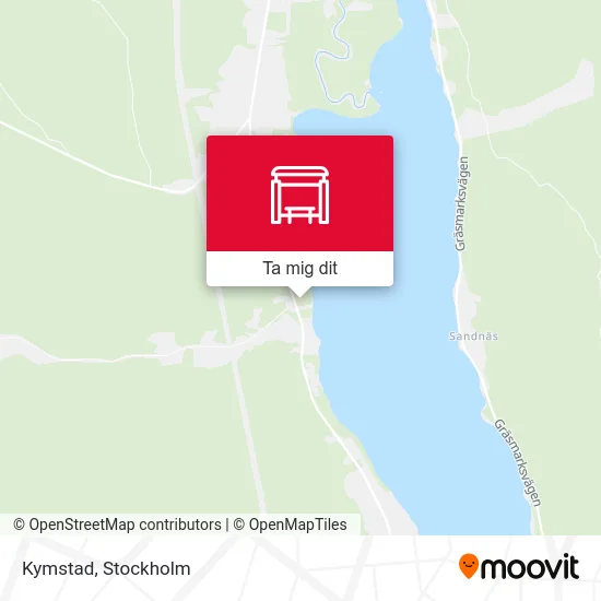 Kymstad karta