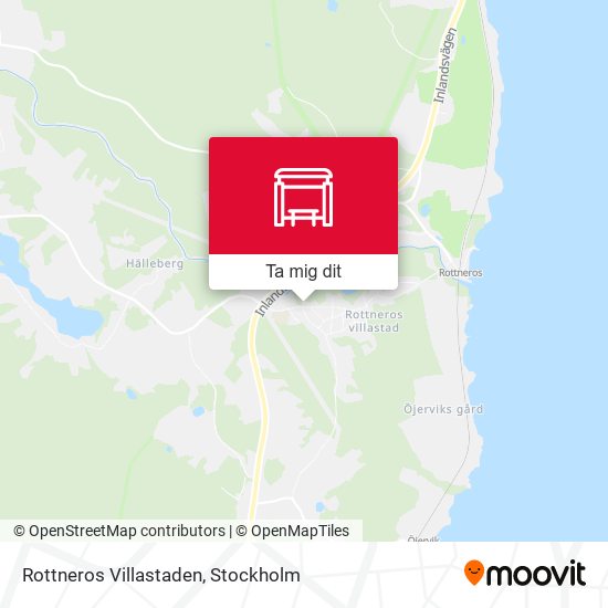 Rottneros Villastaden karta