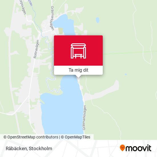 Råbäcken karta