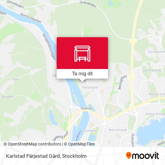 Karlstad Färjestad Gård karta