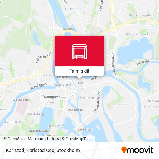 Karlstad, Karlstad Ccc karta