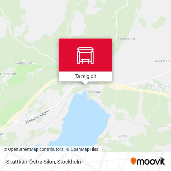 Skattkärr Östra Silon karta