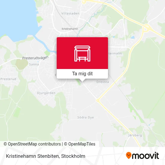 Kristinehamn Stenbiten karta