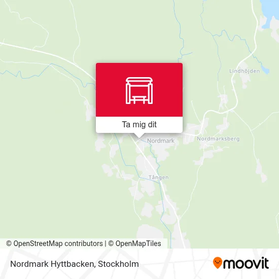 Nordmark Hyttbacken karta