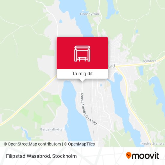 Filipstad Wasabröd karta