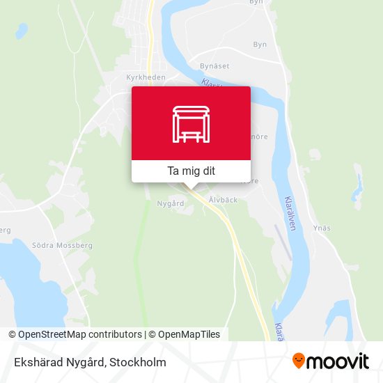 Ekshärad Nygård karta