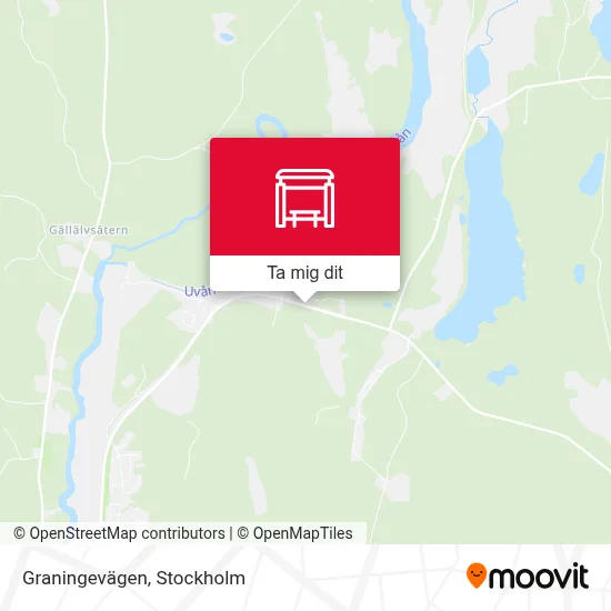Graningevägen karta