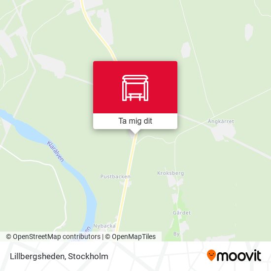 Lillbergsheden karta